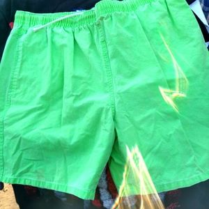 Vintage off shore 80s pleated surf shorts